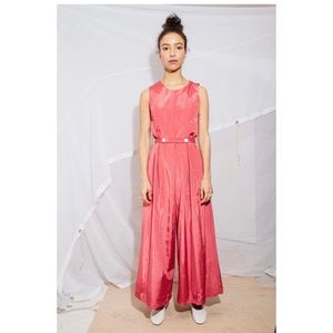 Nikki Chasin Nella Jumpsuit - Red Moire